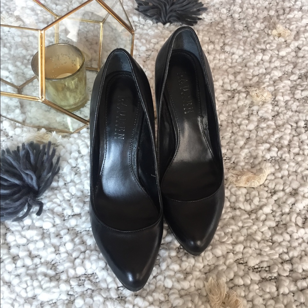 Ralph Lauren Black Pumps